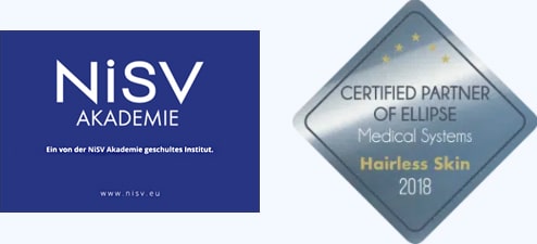Laser Haarentfernung zertifiziert NiSV und Ellipse Magdeburg